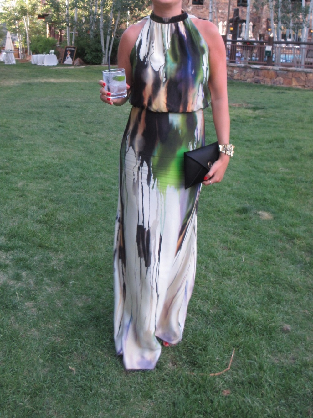 Silvia Tcherassi Mabel Silk Gown - Picture 5 of 6